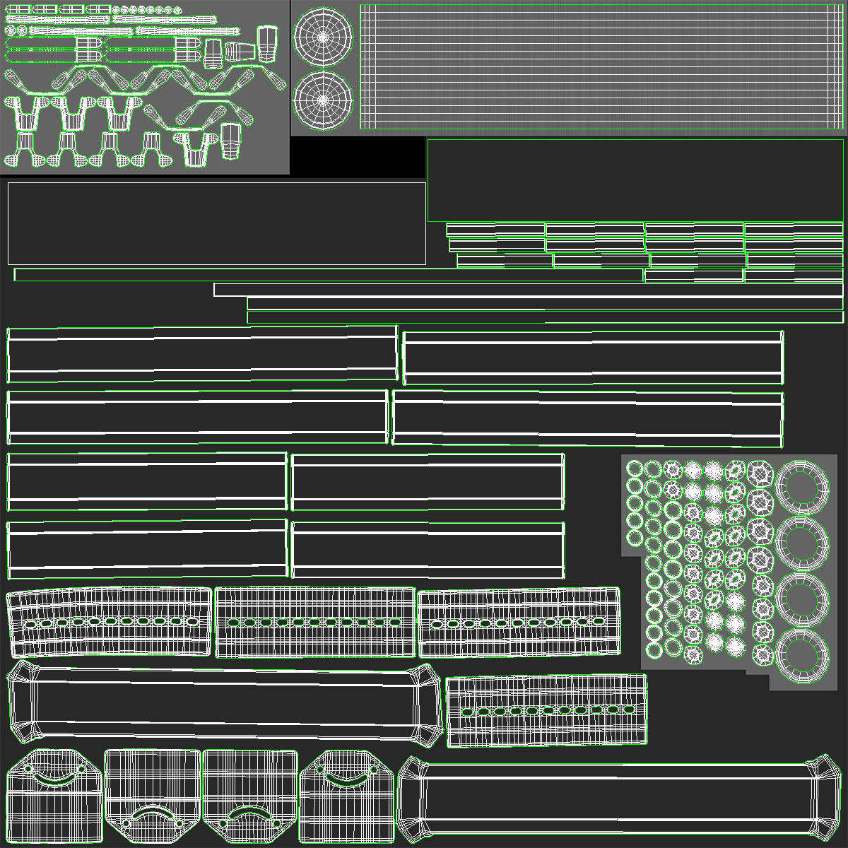 3D Conveyor Roller Stand