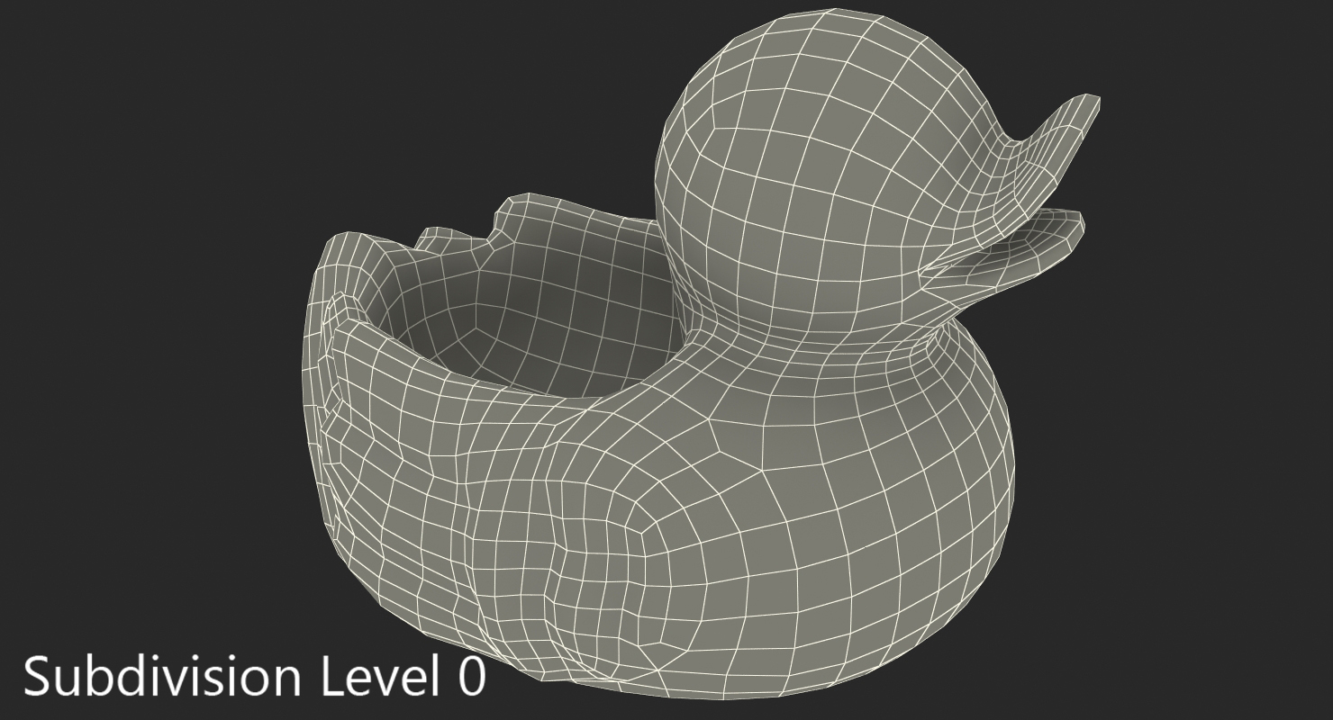 Bath Duck 3D model