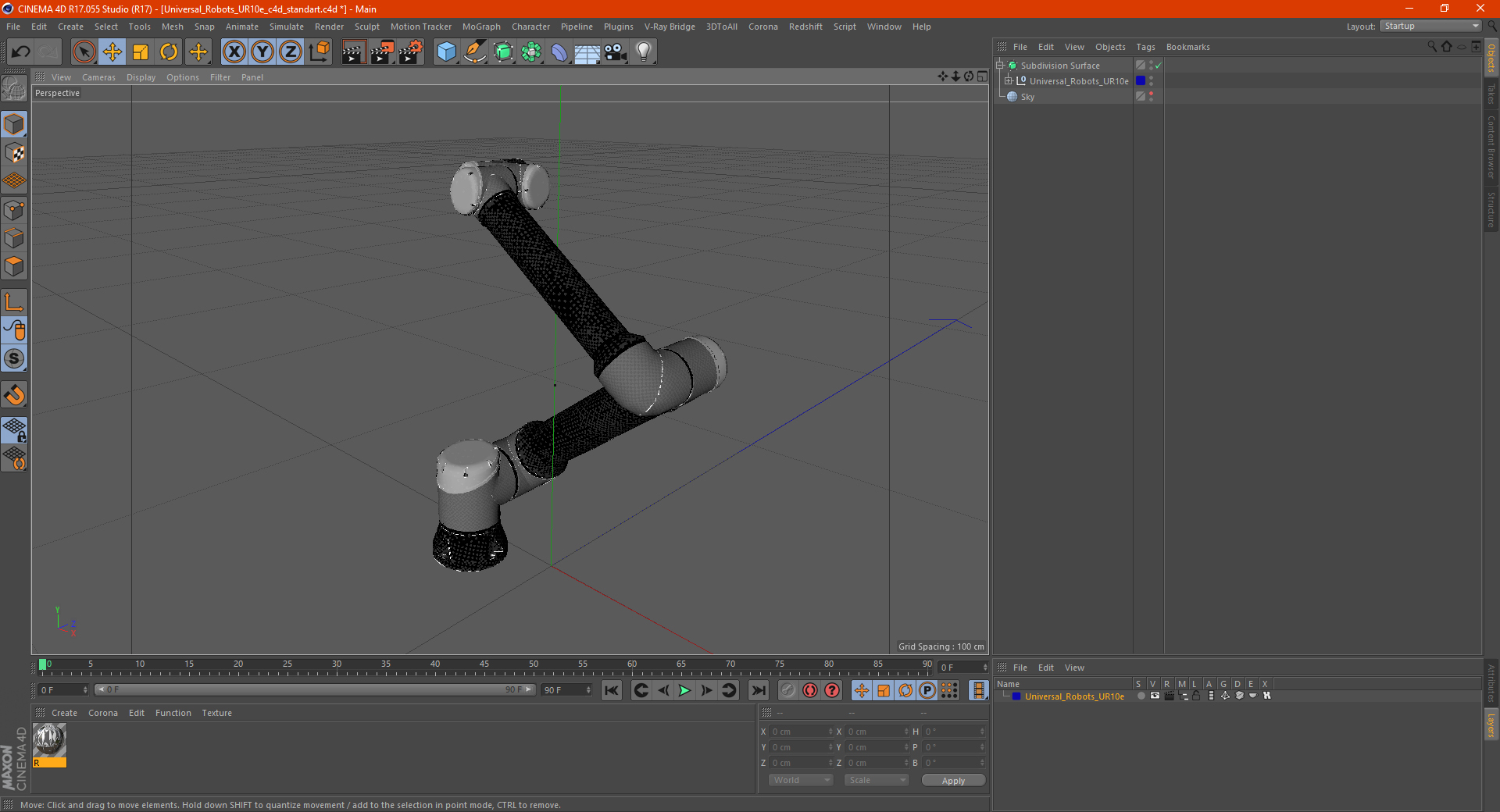 Collaborative Robot 3D model