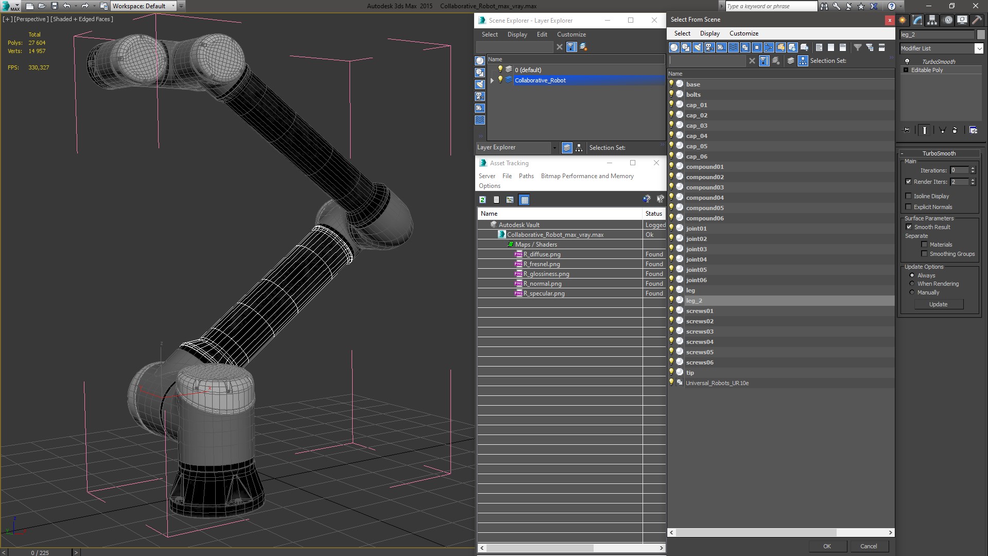 Collaborative Robot 3D model