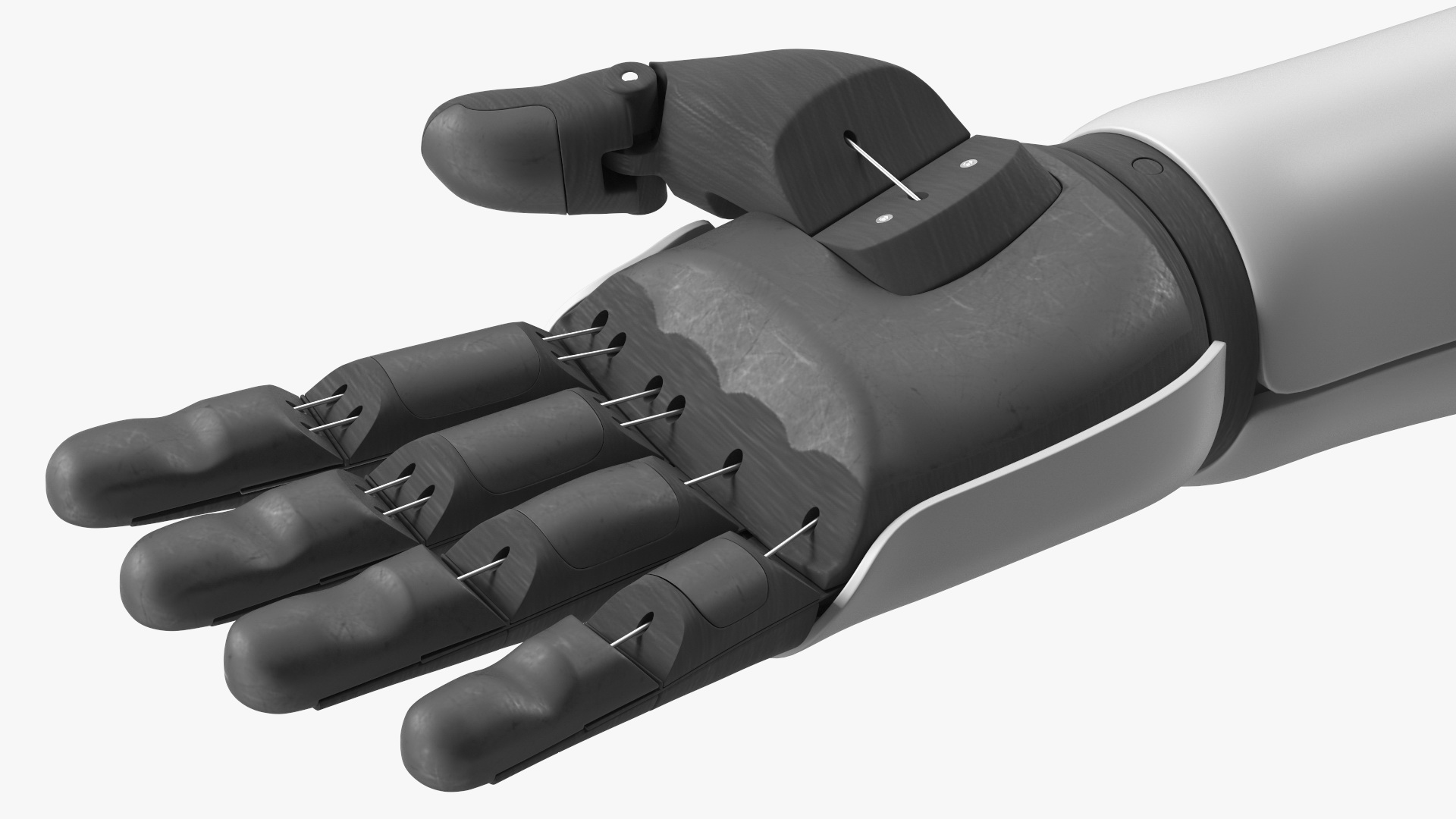 3D Prosthetic Arm Rigged