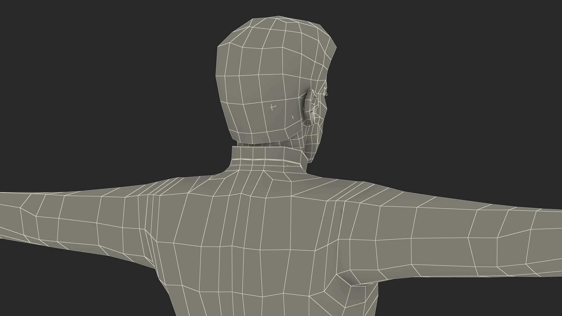 Asian Man Tunic Suit Rigged 3D