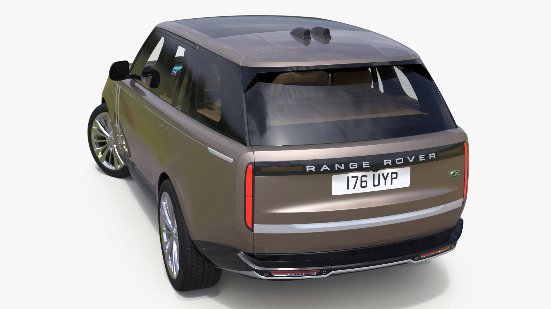 3D Range Rover 2022 Rigged model