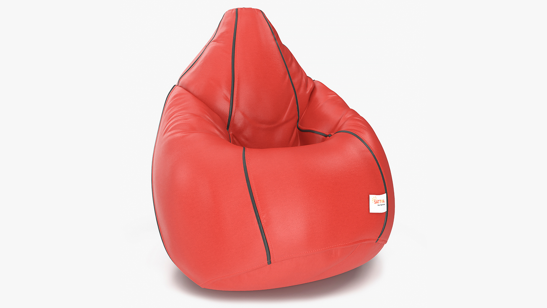 3D Sattva Red Sack-Chair