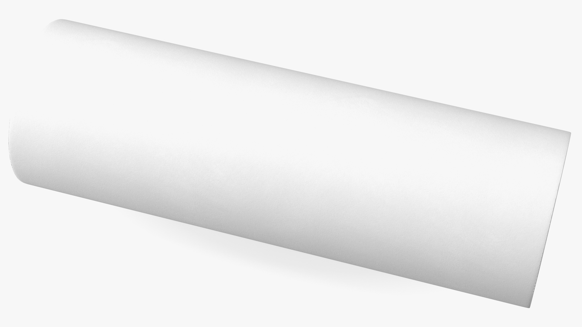 3D Paper Roll White