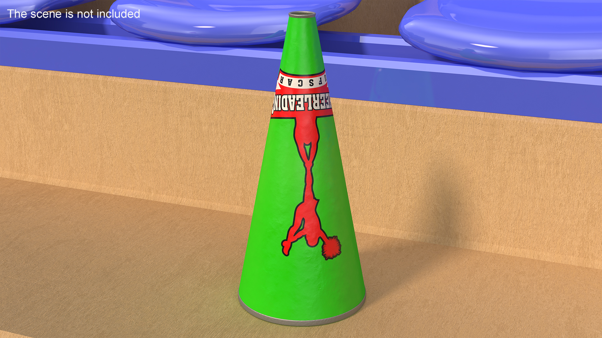 Cheerleading Megaphone 3D