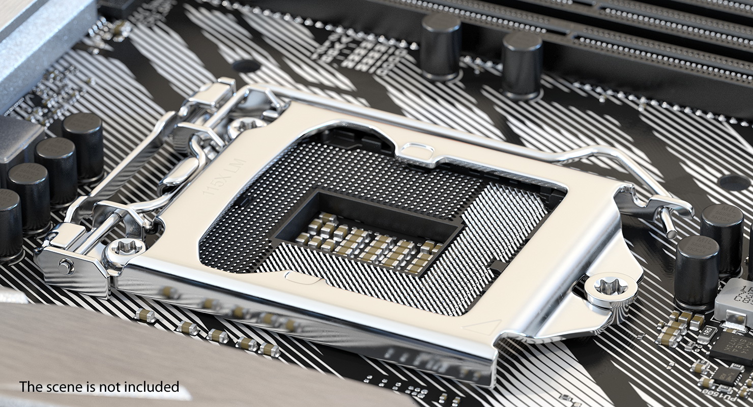 3D Processor Cover Plate