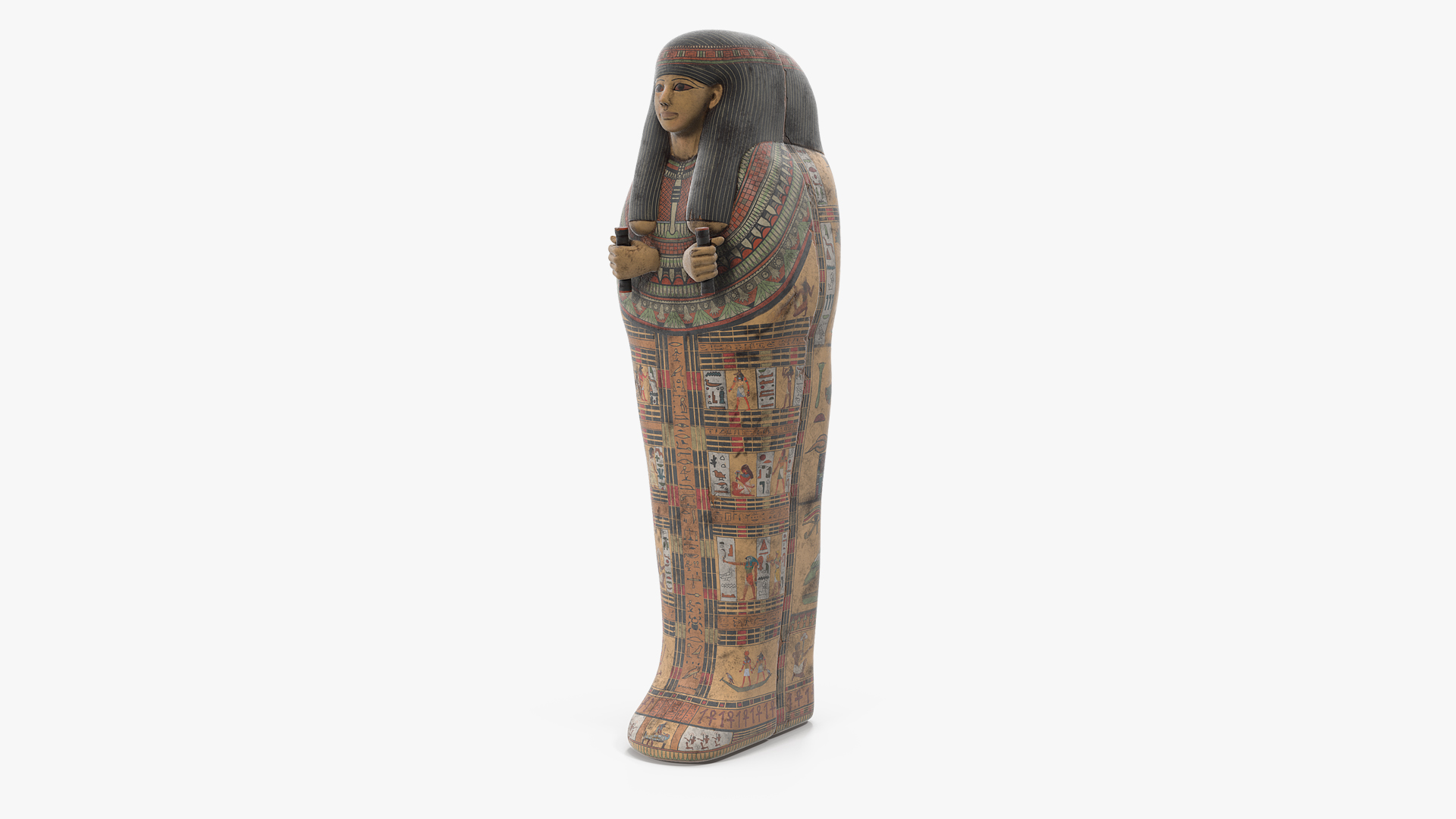 3D Ancient Egyptian Coffin model