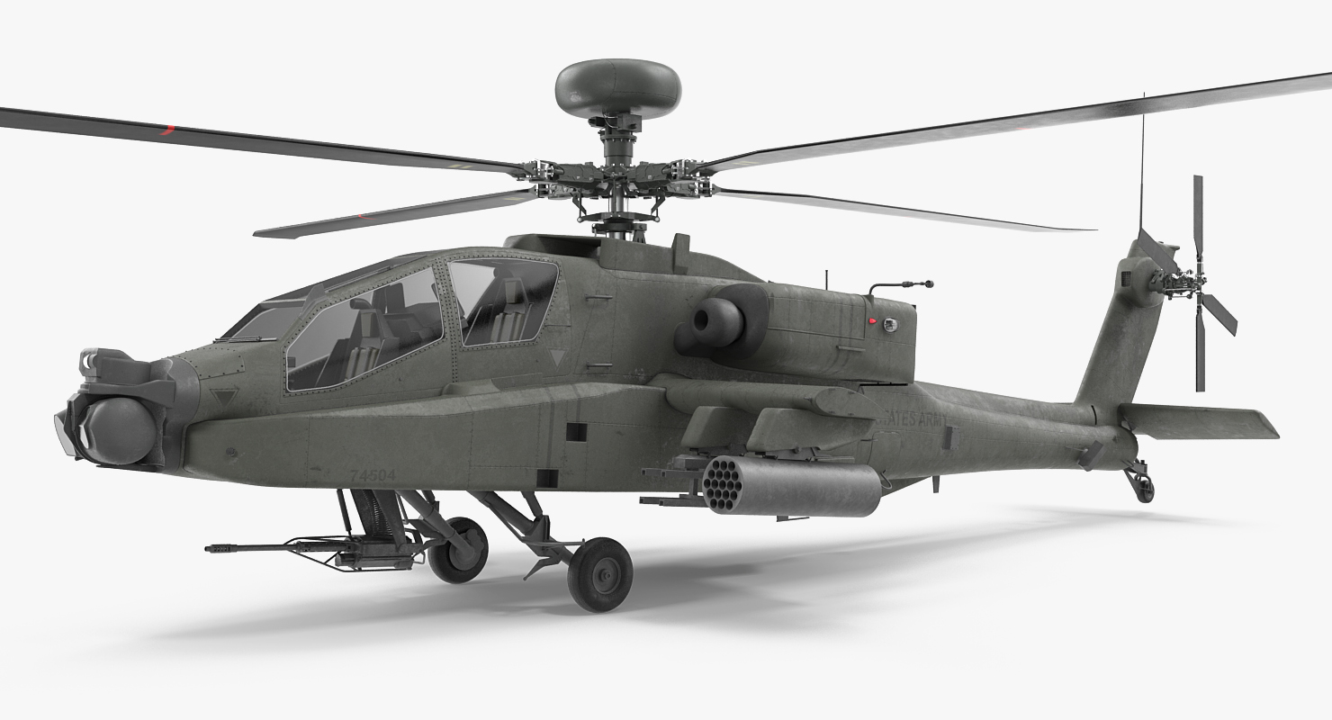 3D AH 64D Apache Longbow