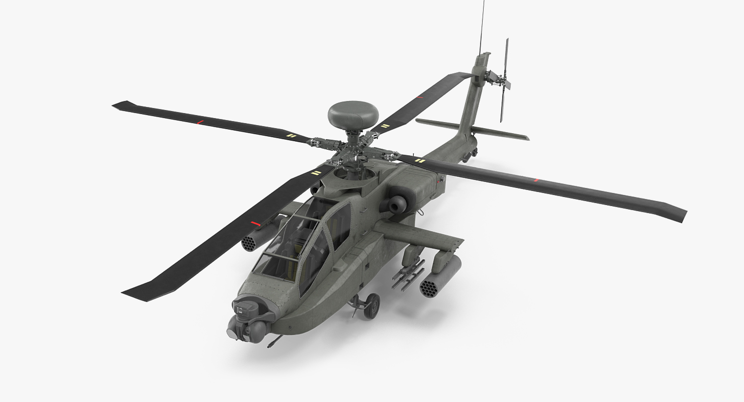 3D AH 64D Apache Longbow