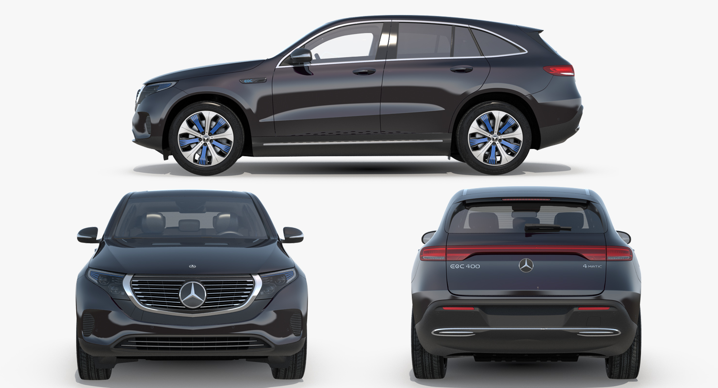 Mercedes Benz EQC 3D