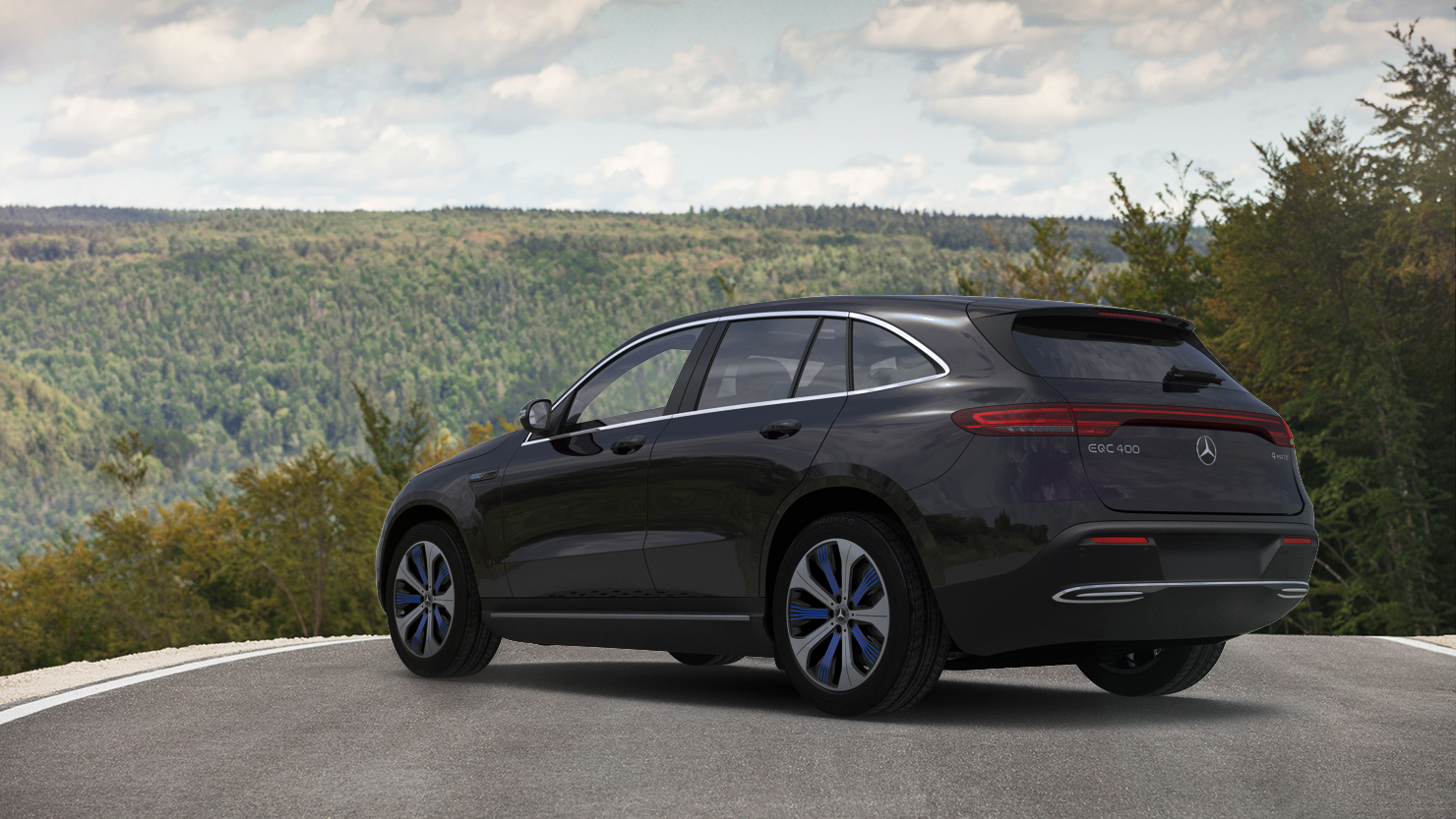 Mercedes Benz EQC 3D