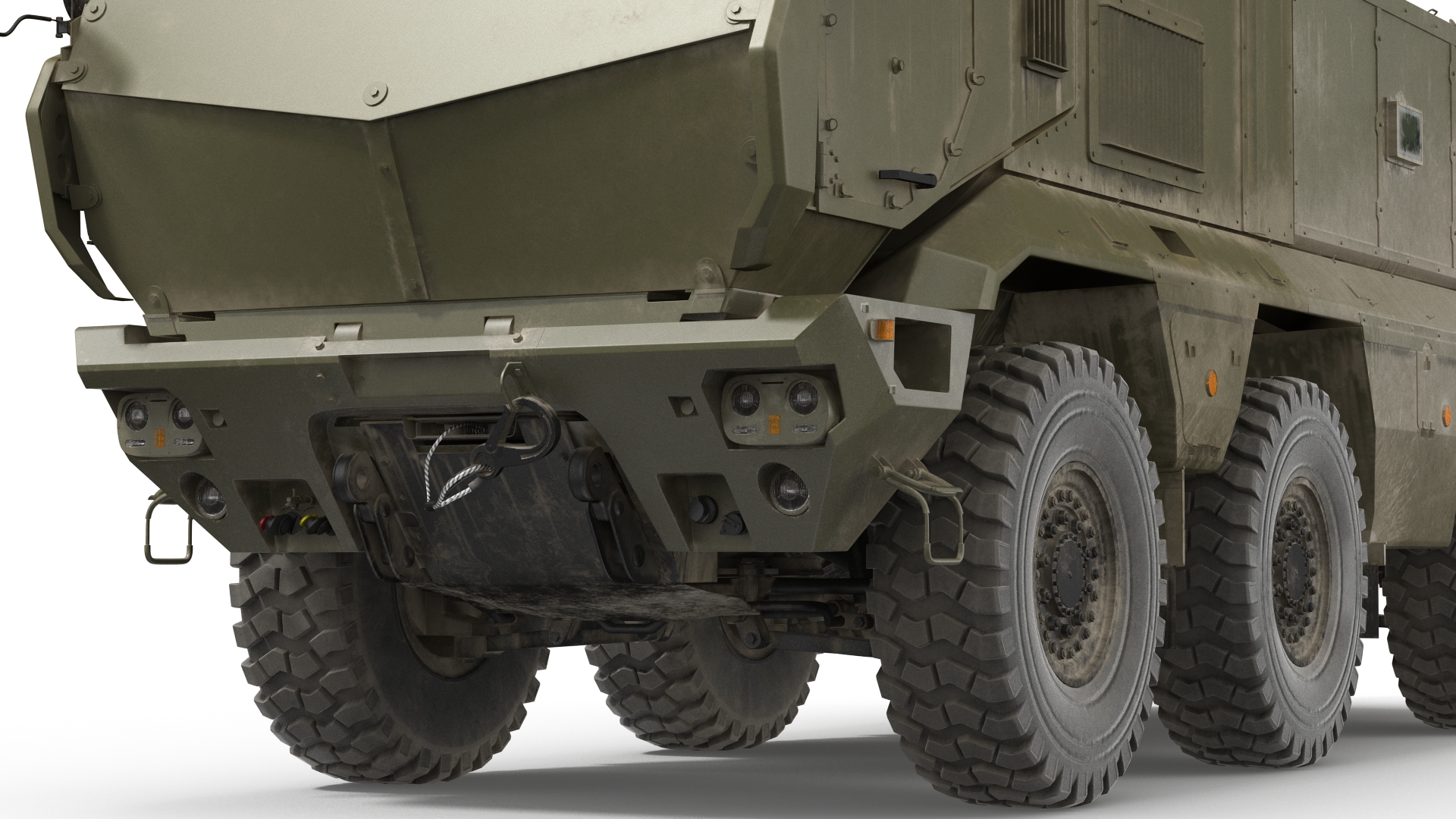 KAMAZ Typhoon Simple Interior 3D model