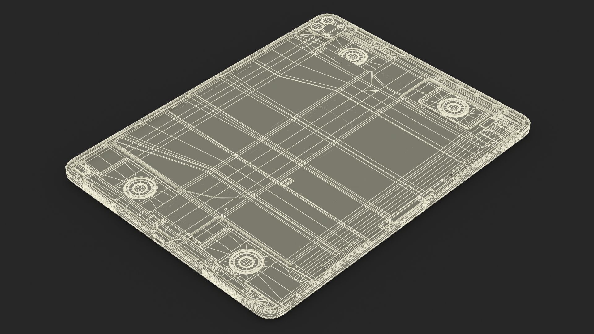 3D model 12 9 iPad Pro Body Module