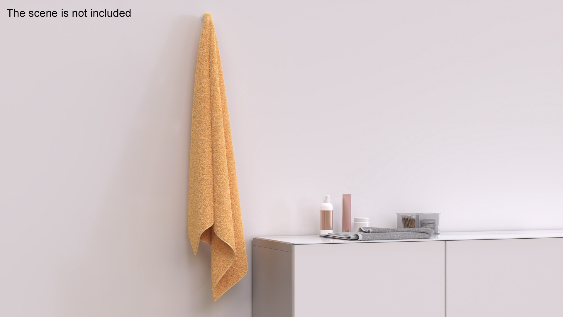 Hanging Hand Towel Fur 3D