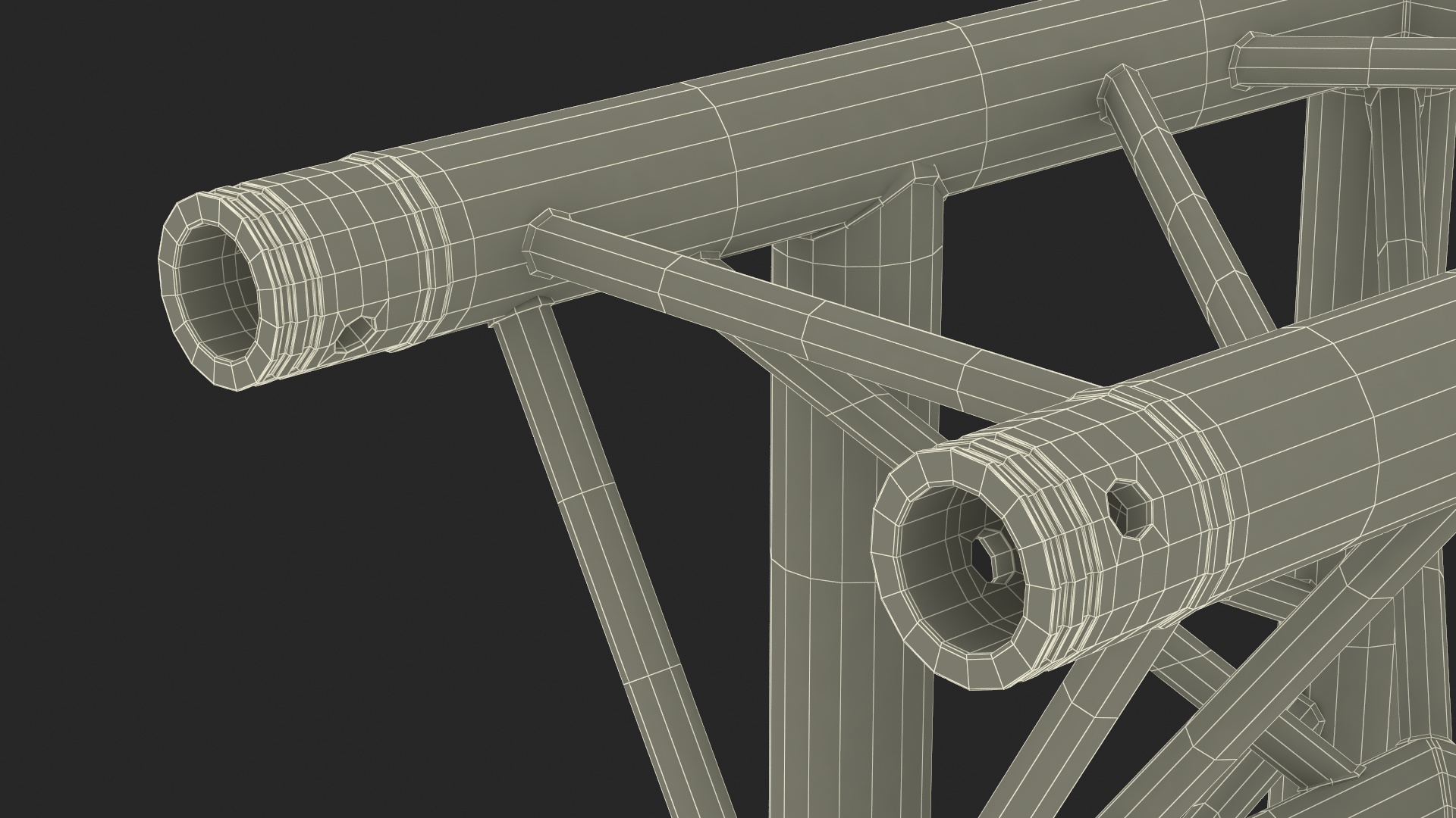 3D Development Truss Modular Triangular