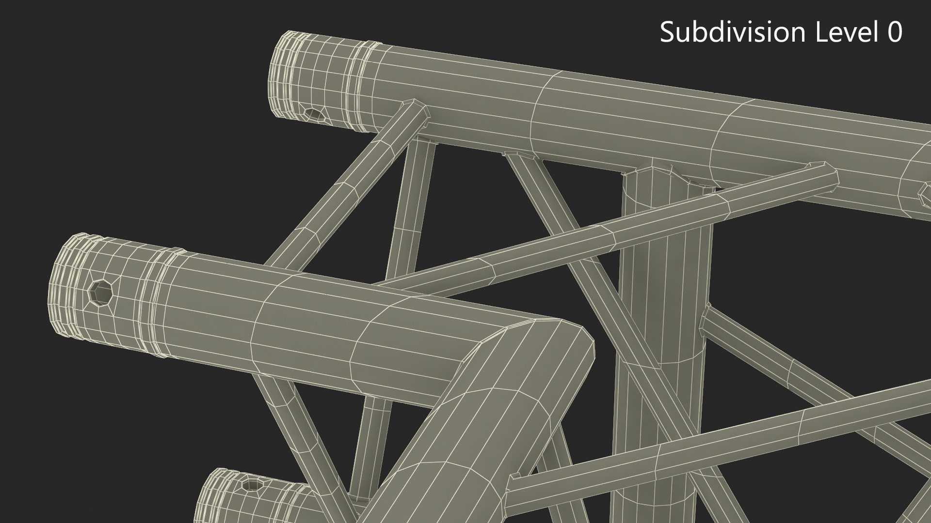 3D Development Truss Modular Triangular