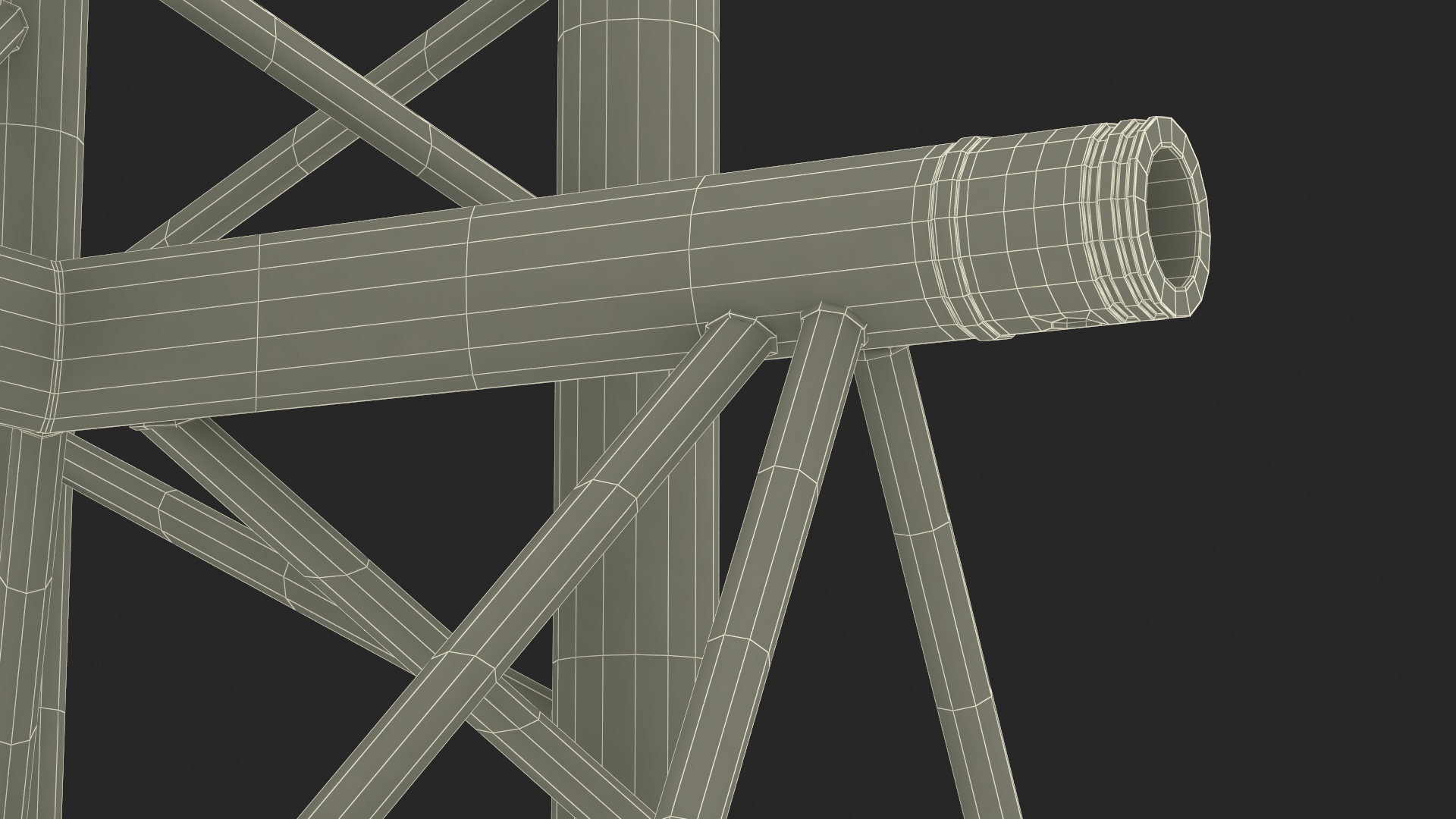 3D Development Truss Modular Triangular