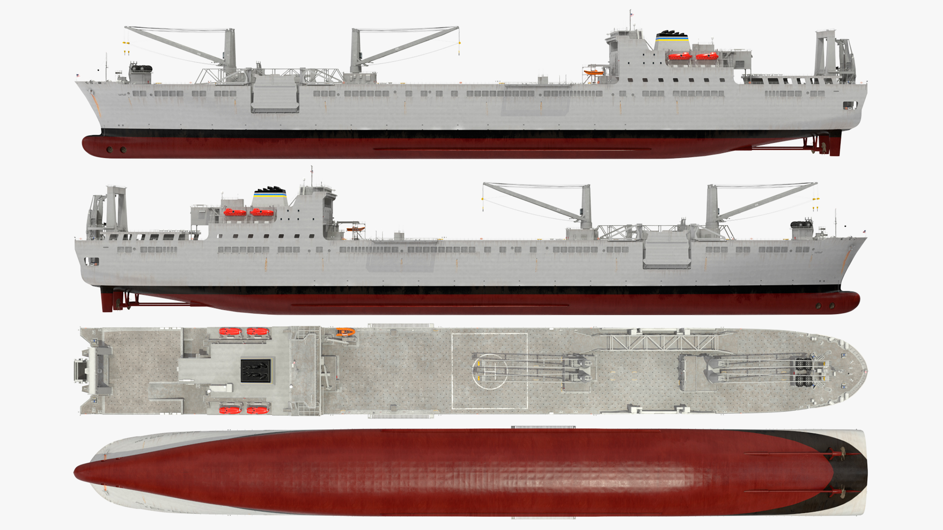 3D USNS Bob Hope model