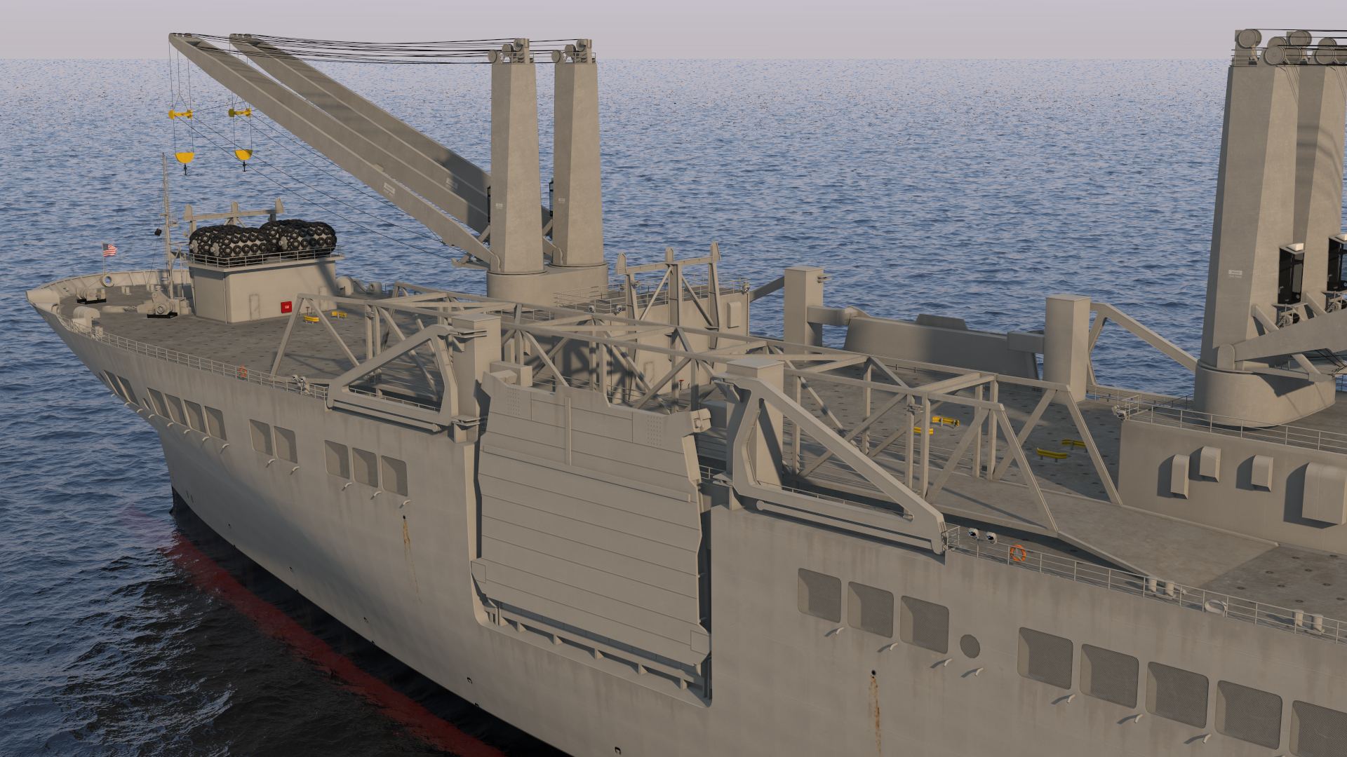 3D USNS Bob Hope model