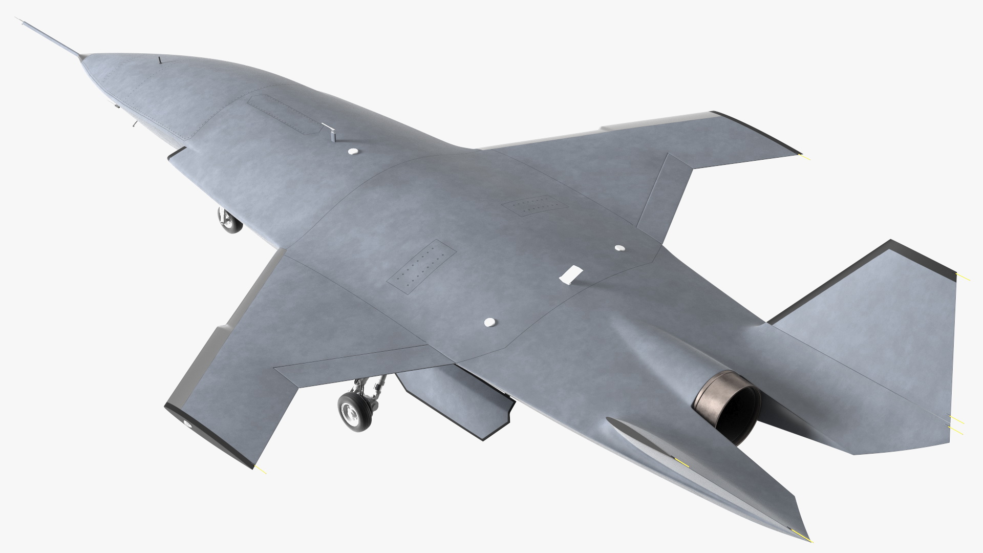 3D Stealth Multirole Unmanned Aerial Vehicle