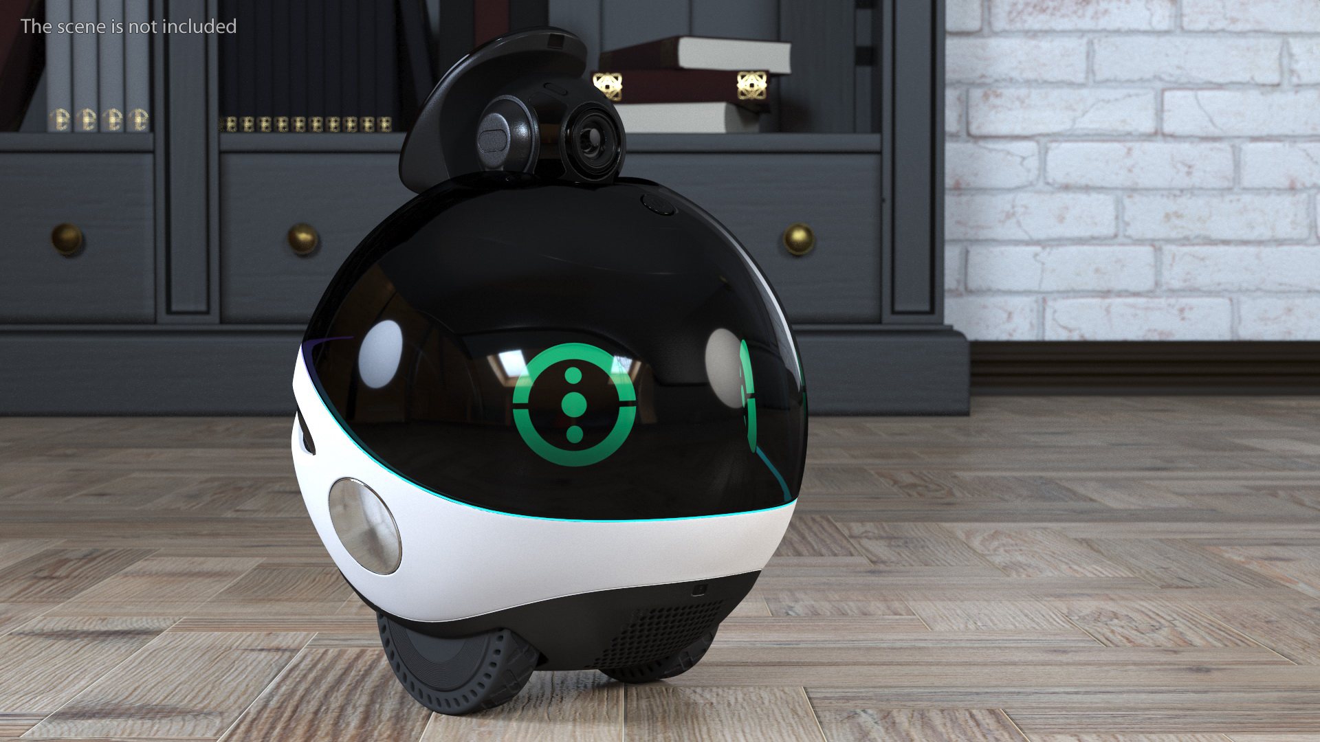 3D Home Companion Robot Green