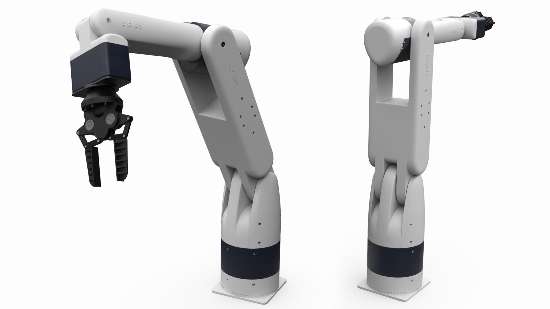 EVA Industrial Robot Rigged 3D