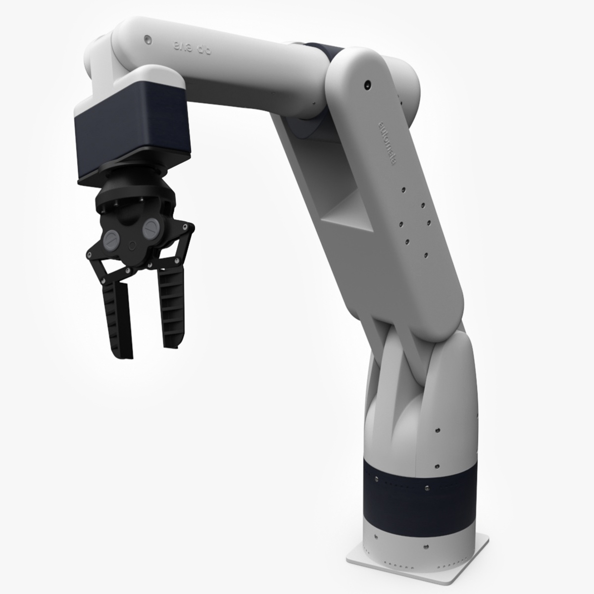 EVA Industrial Robot Rigged 3D