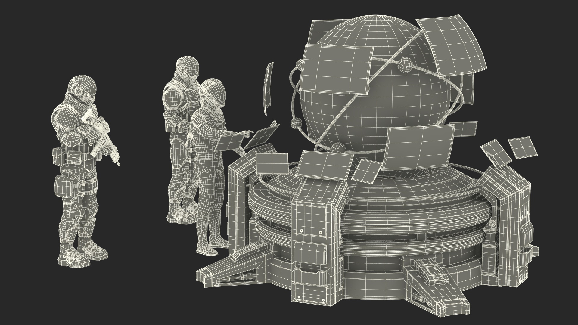 Captains Holo Command Table 3D