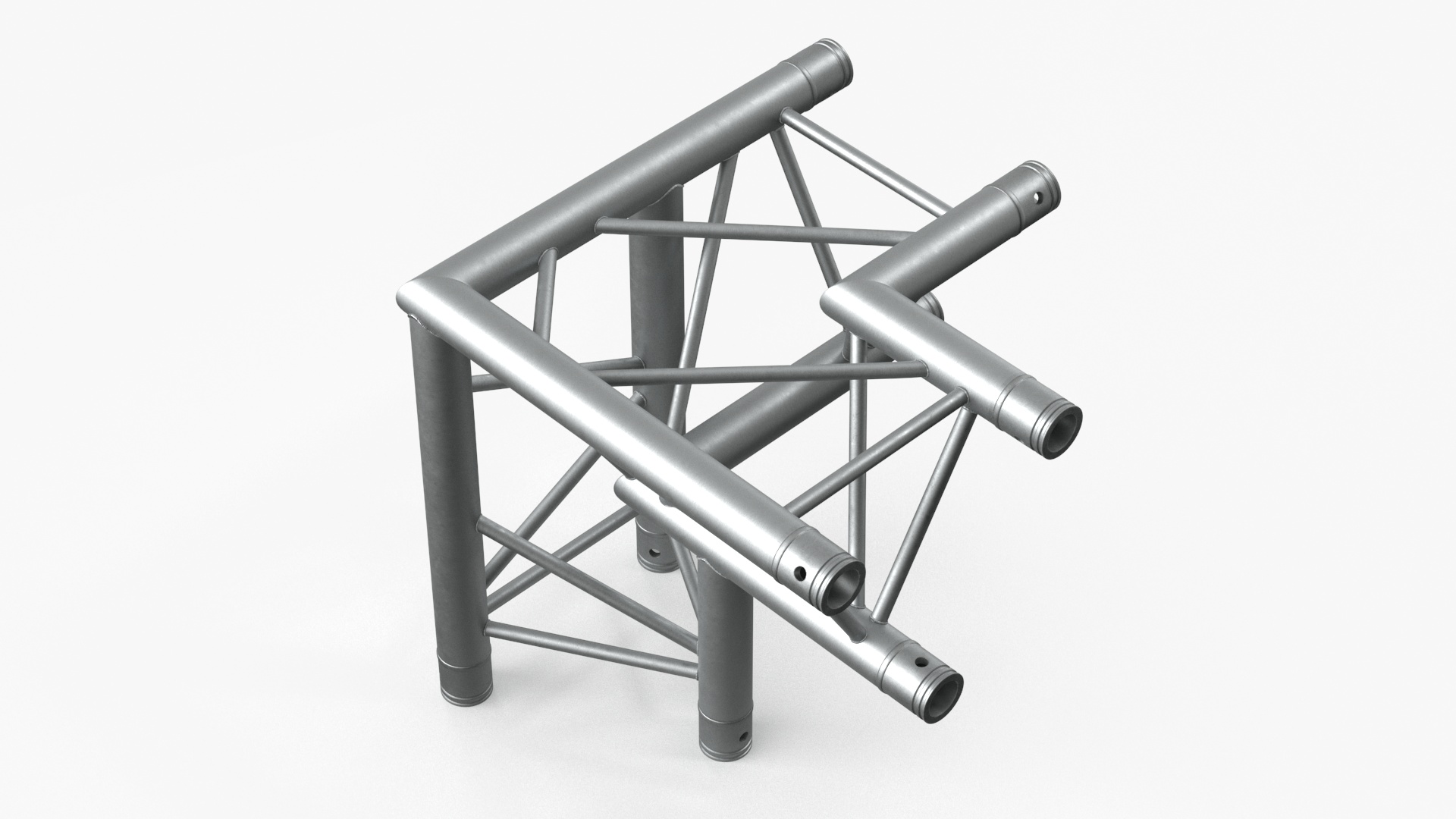 Architecture Truss Modular Triangular 3D