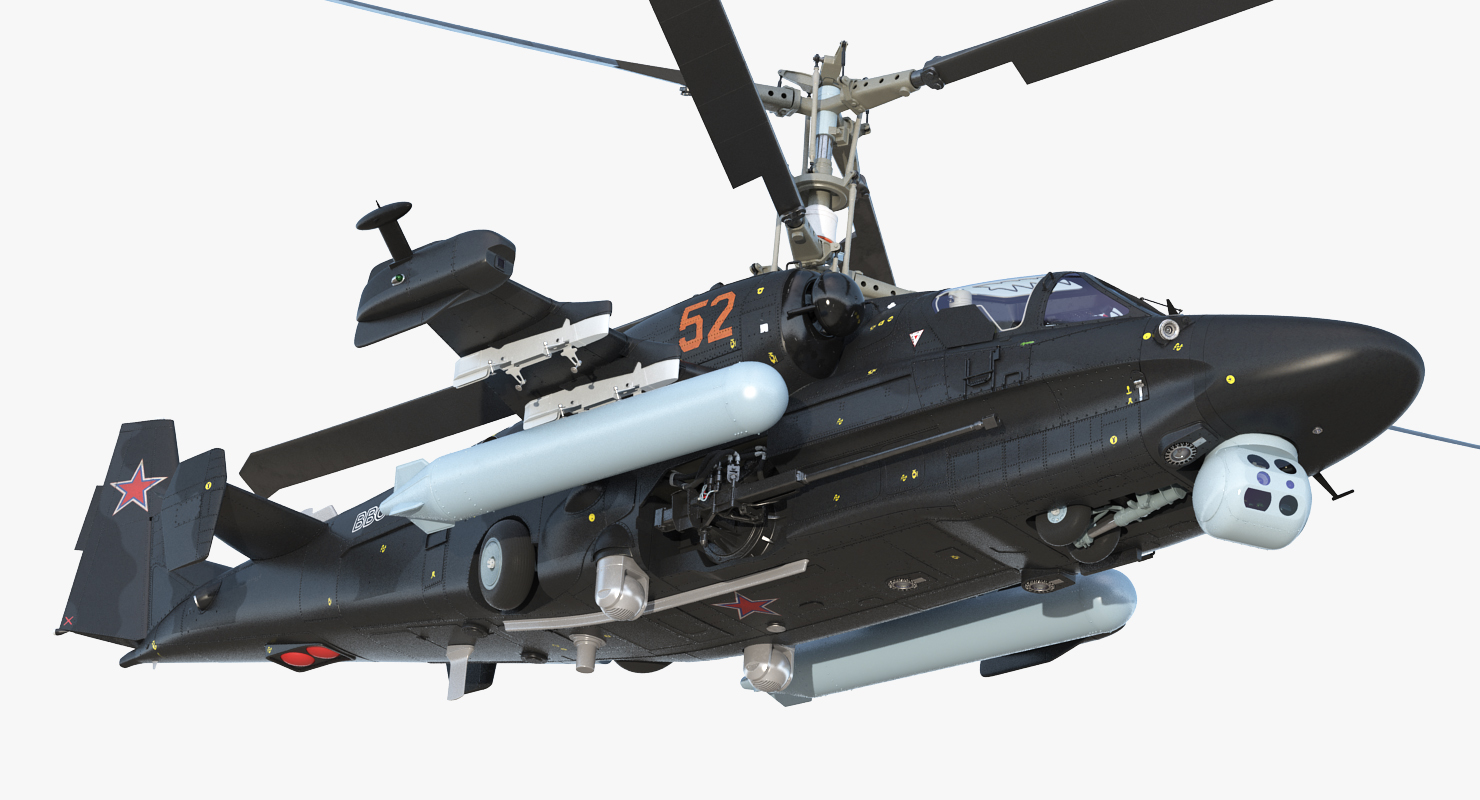 Kamov KA52 Black Shark 3D