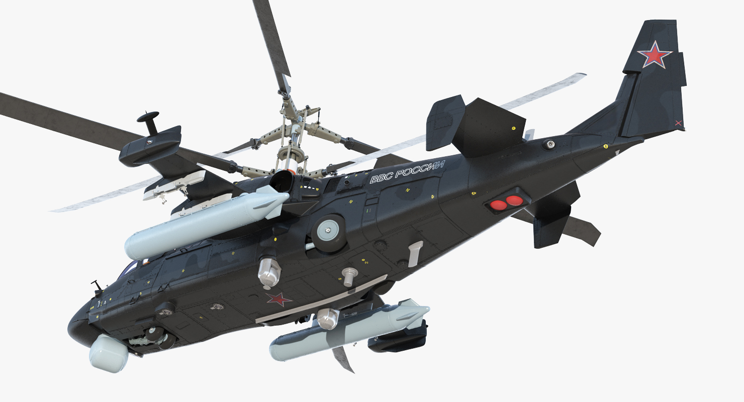 Kamov KA52 Black Shark 3D