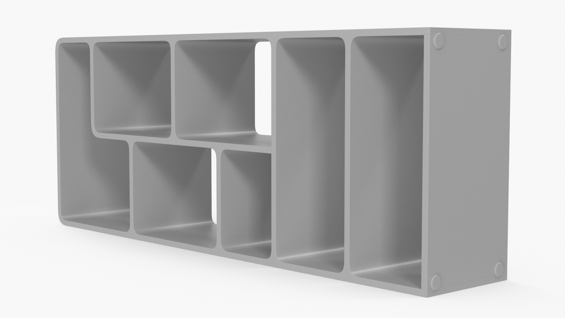 3D Modern Bookshelf Furniture