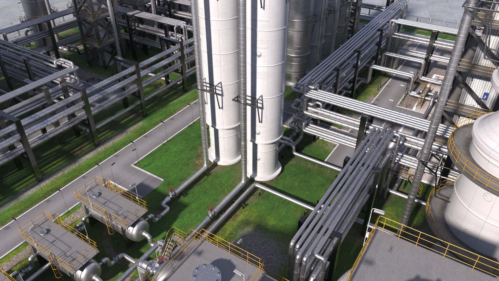 3D model Fuel Plant