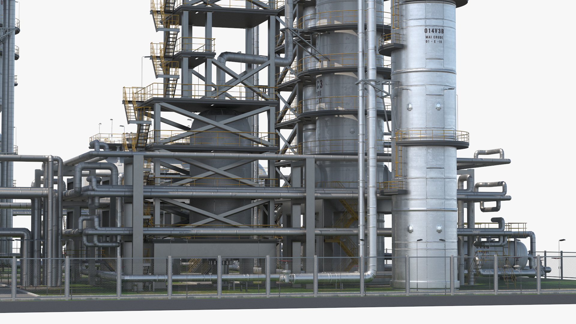 3D model Fuel Plant