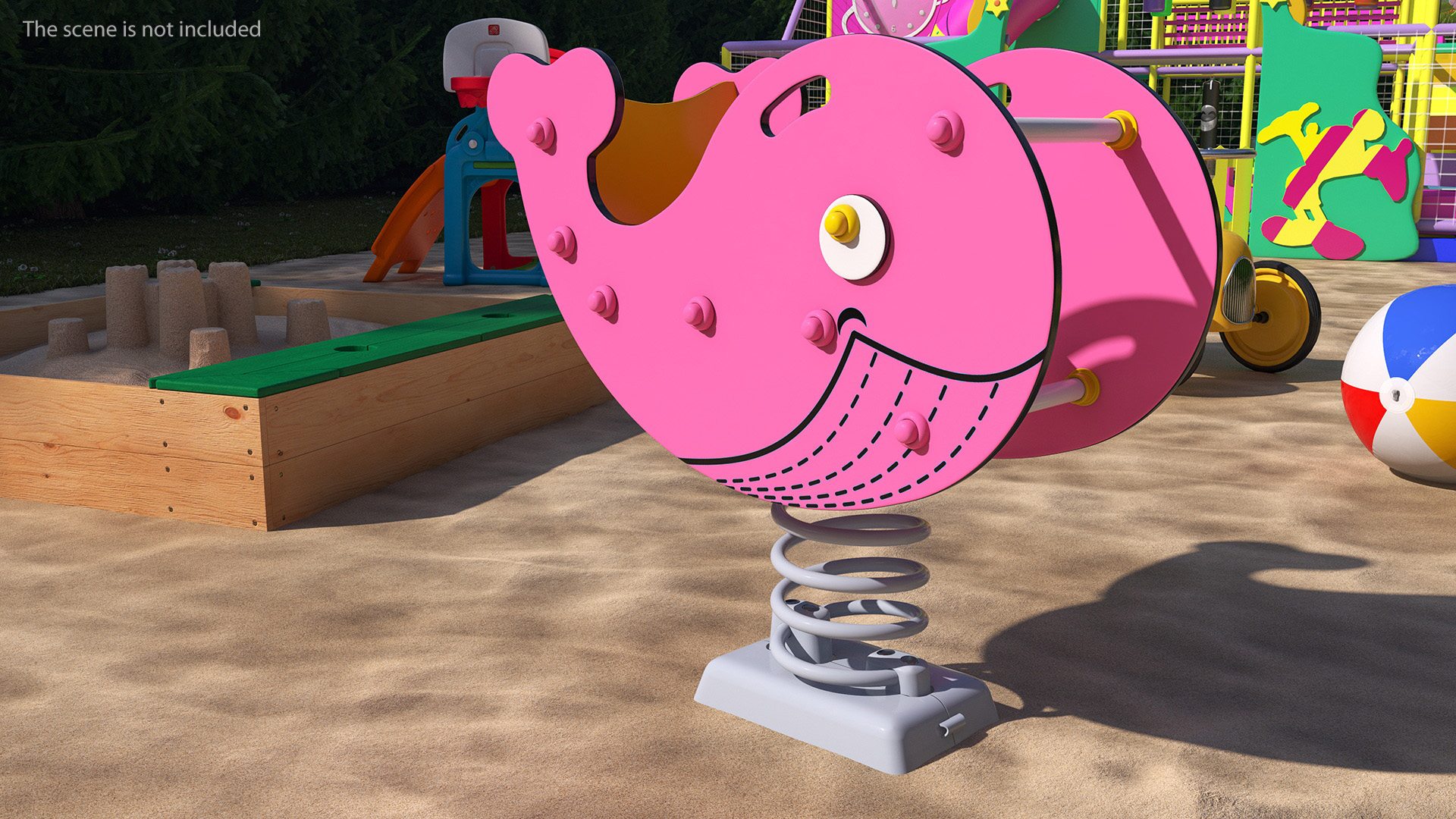 3D model Whale Playground Springer