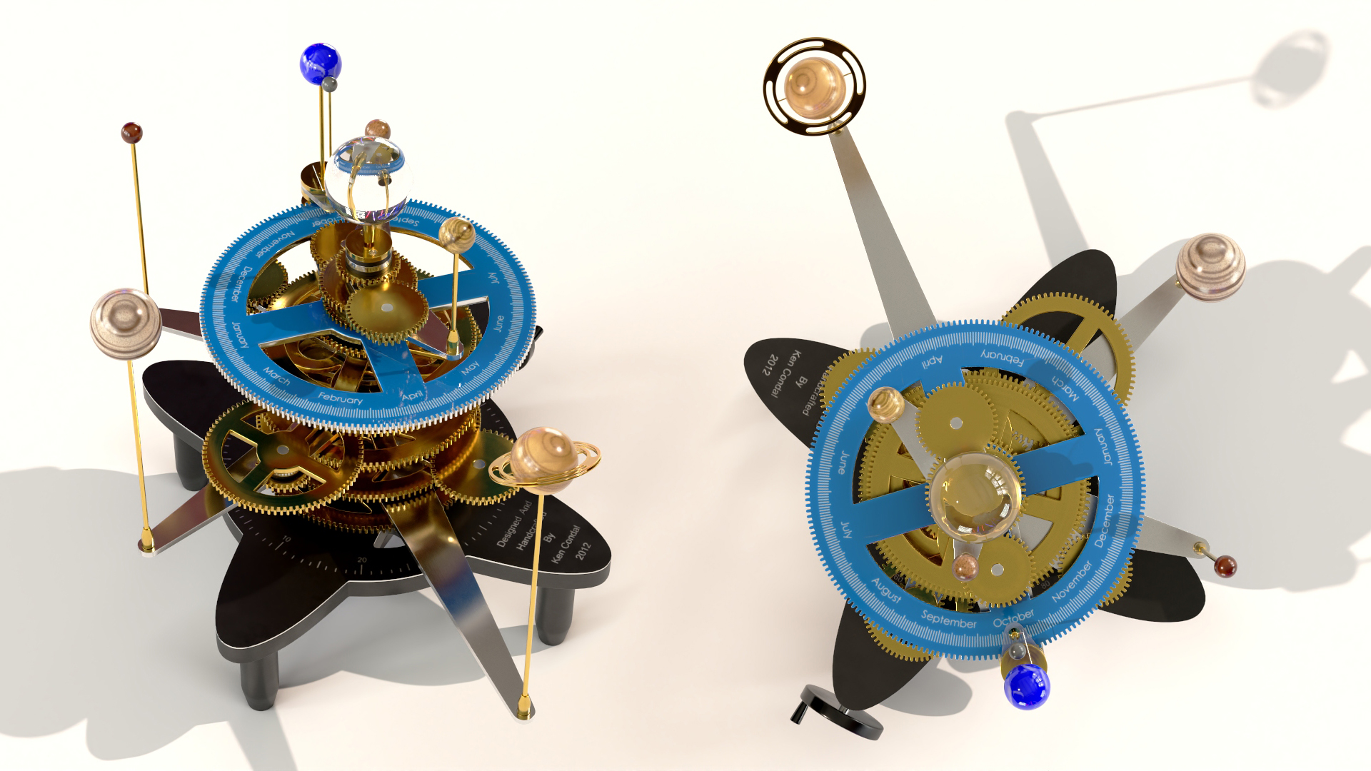 Mechanical Orrery 3D