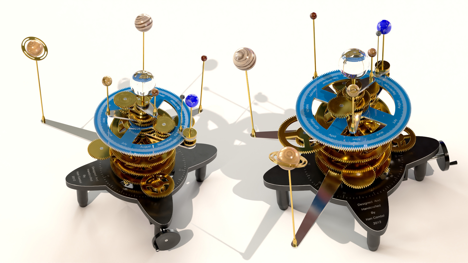 Mechanical Orrery 3D