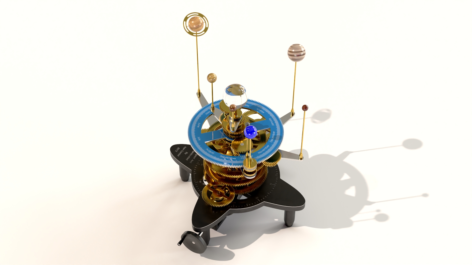 Mechanical Orrery 3D