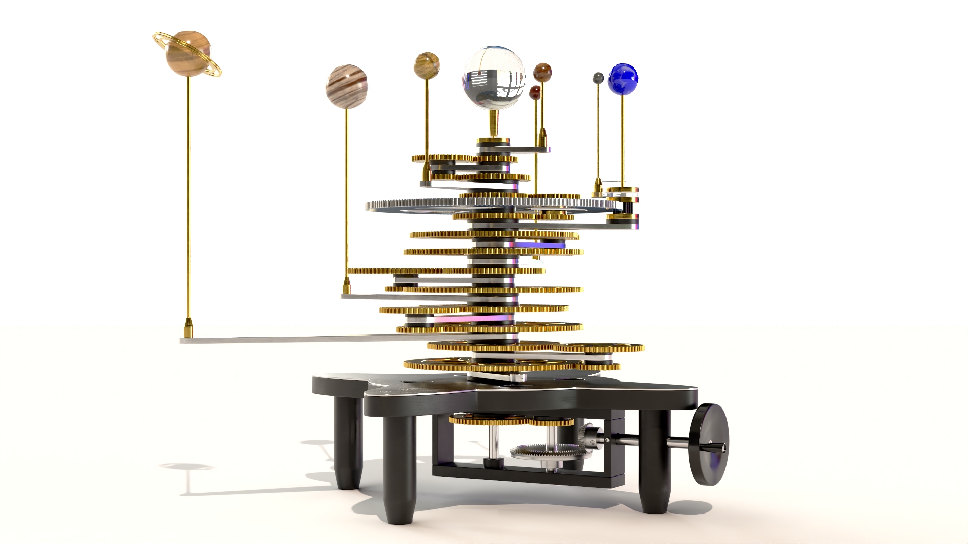 Mechanical Orrery 3D