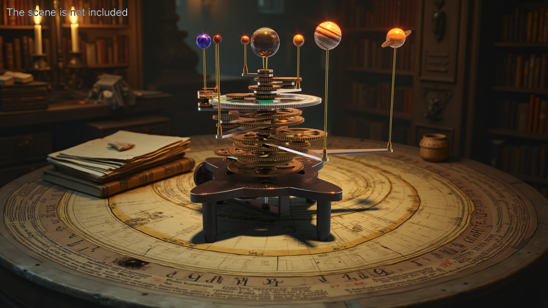 Mechanical Orrery 3D