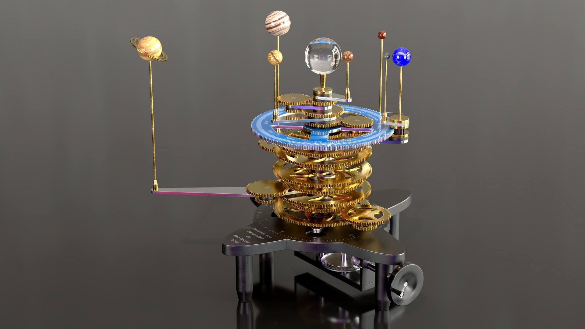 Mechanical Orrery 3D