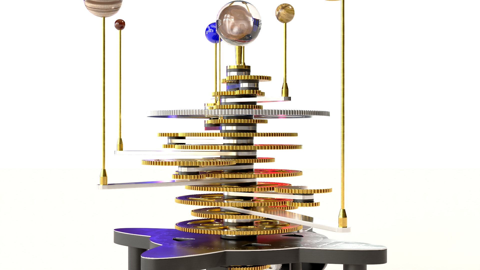 Mechanical Orrery 3D