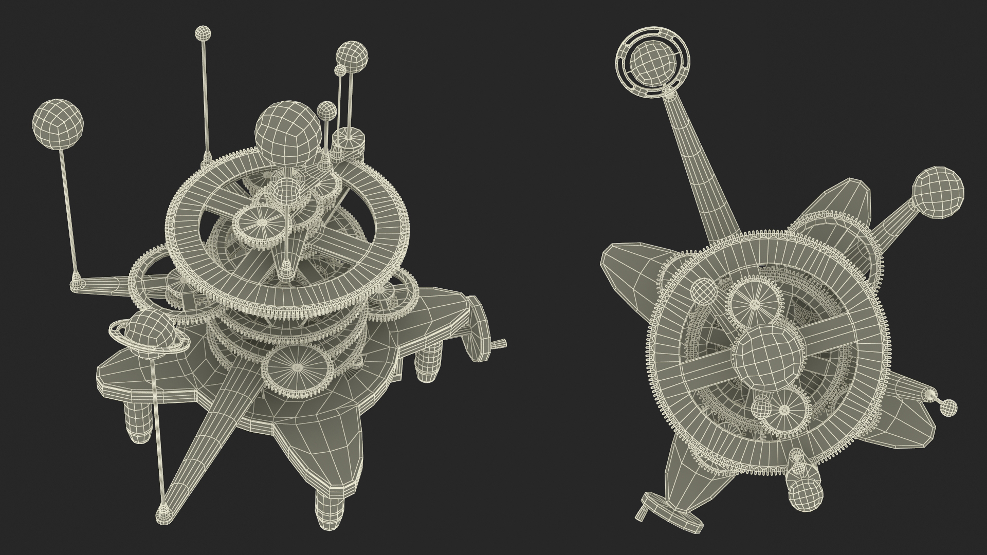 Mechanical Orrery 3D