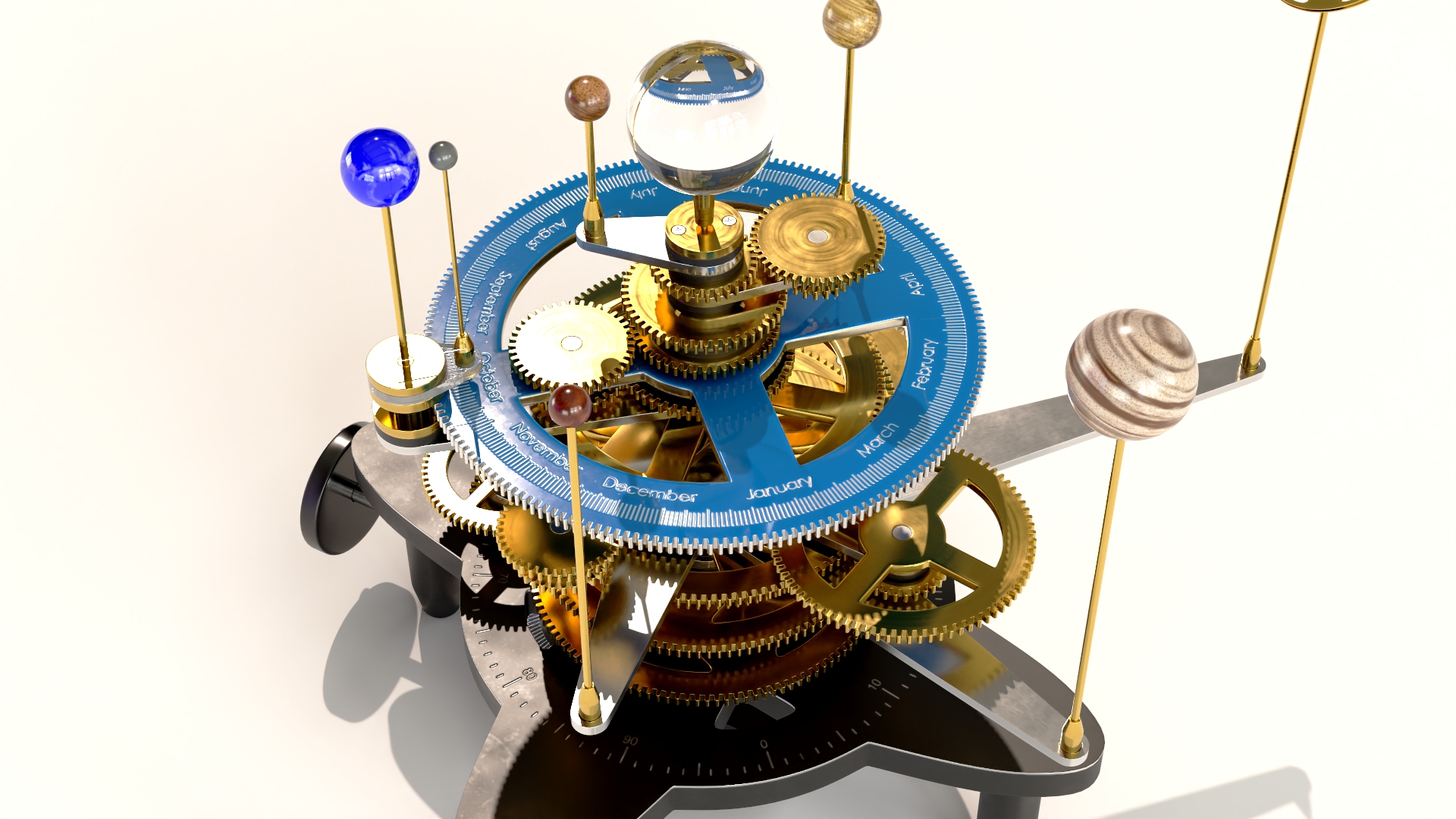 Mechanical Orrery 3D