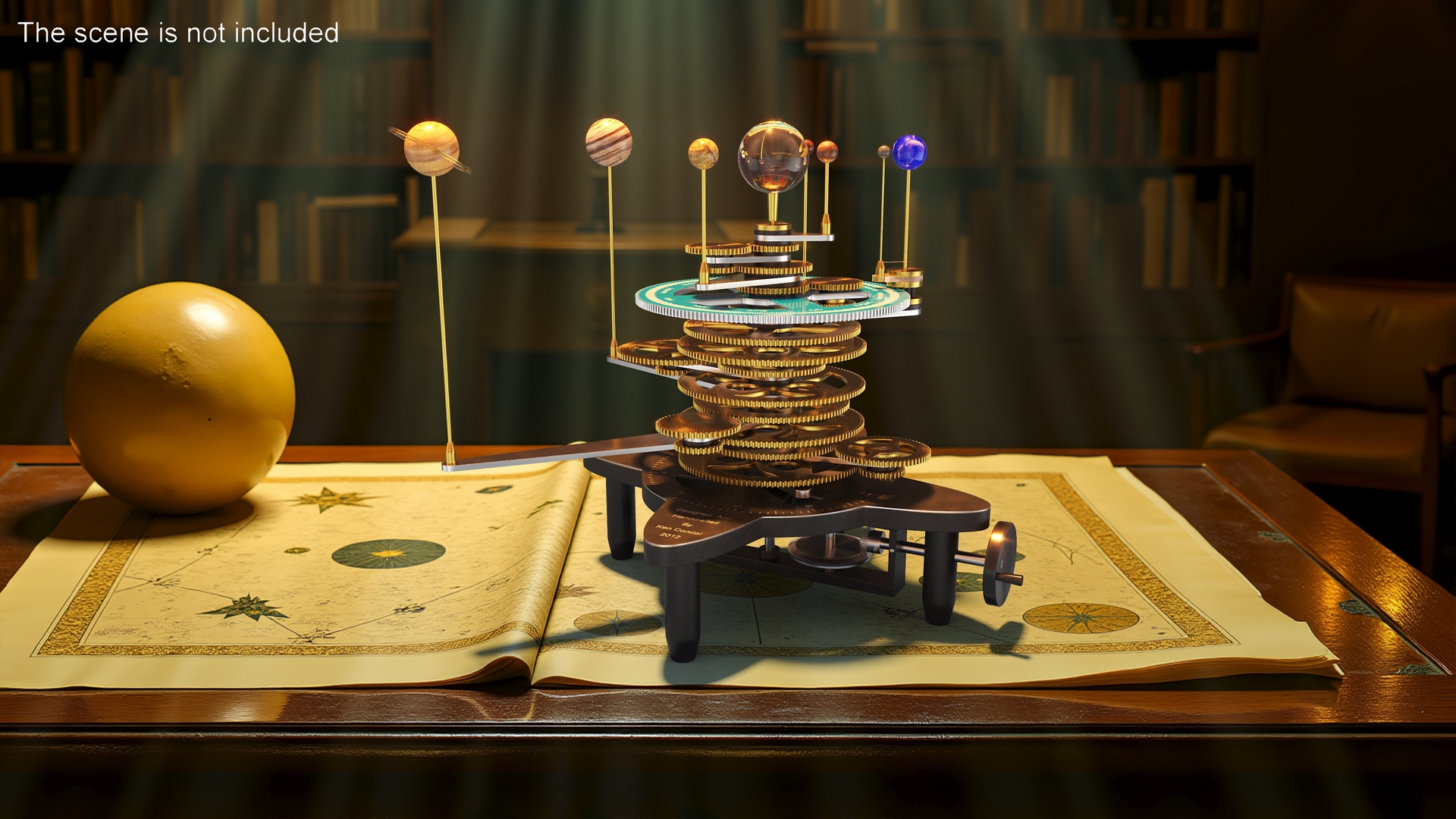 Mechanical Orrery 3D