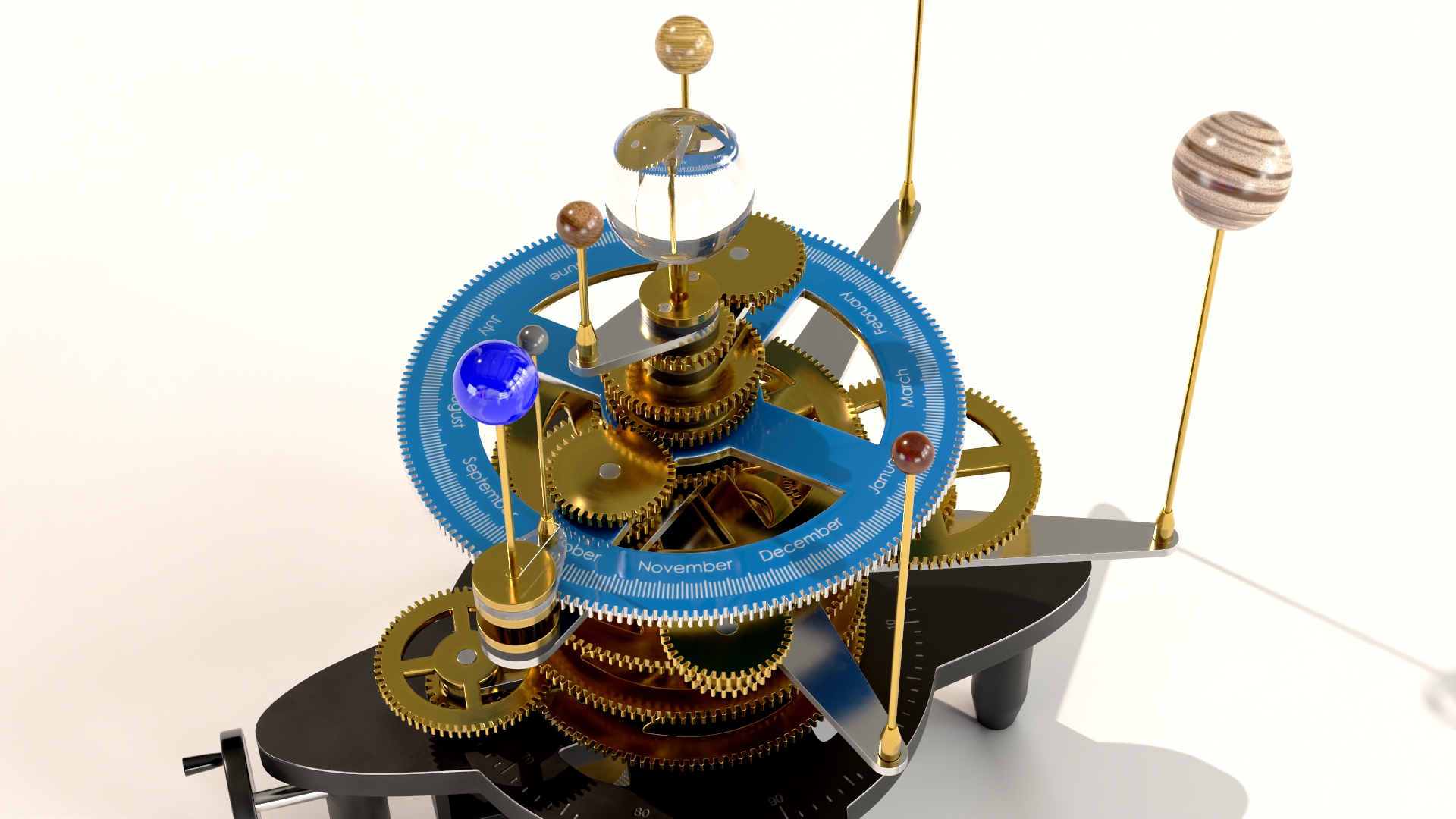 Mechanical Orrery 3D