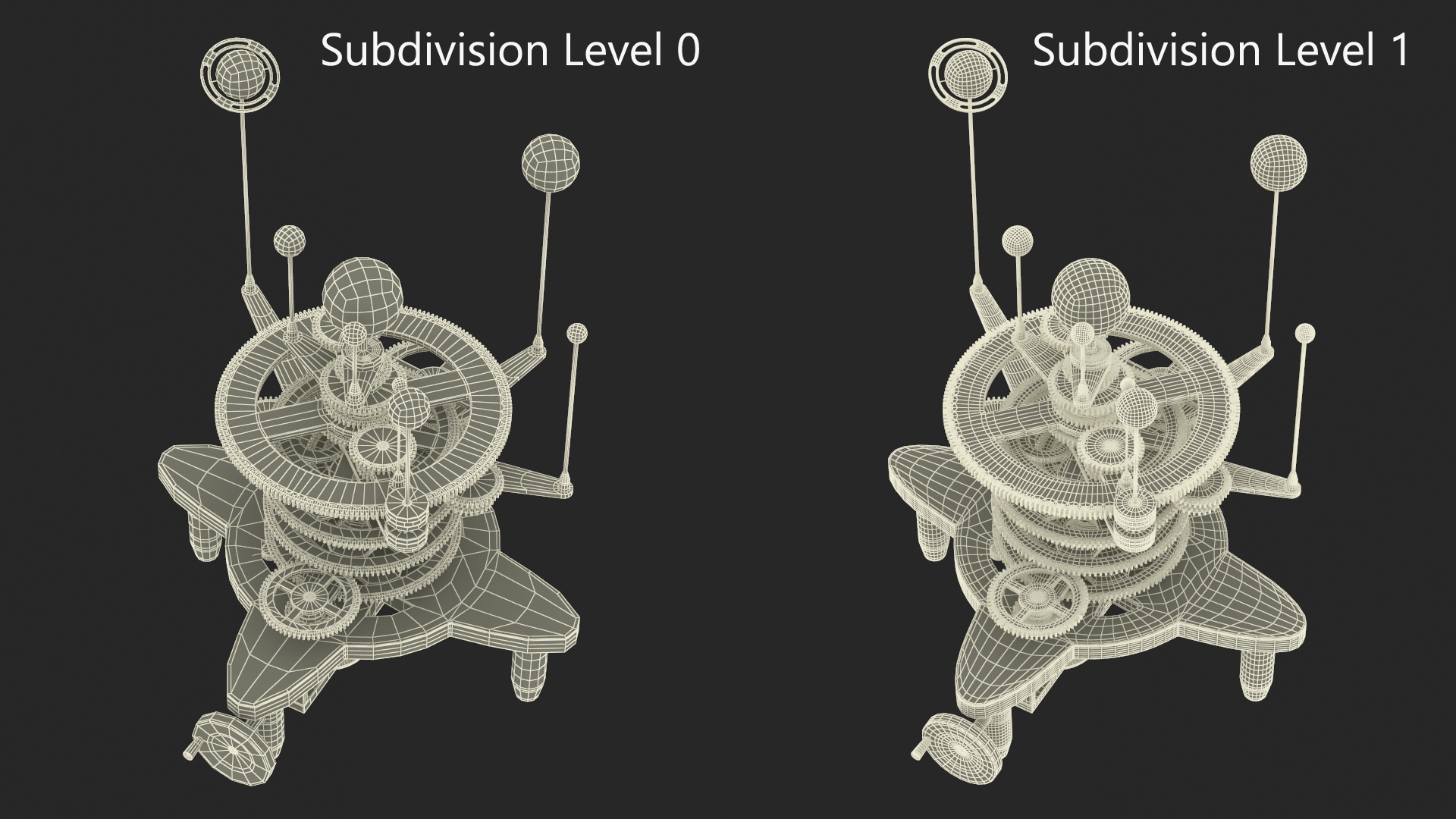 Mechanical Orrery 3D