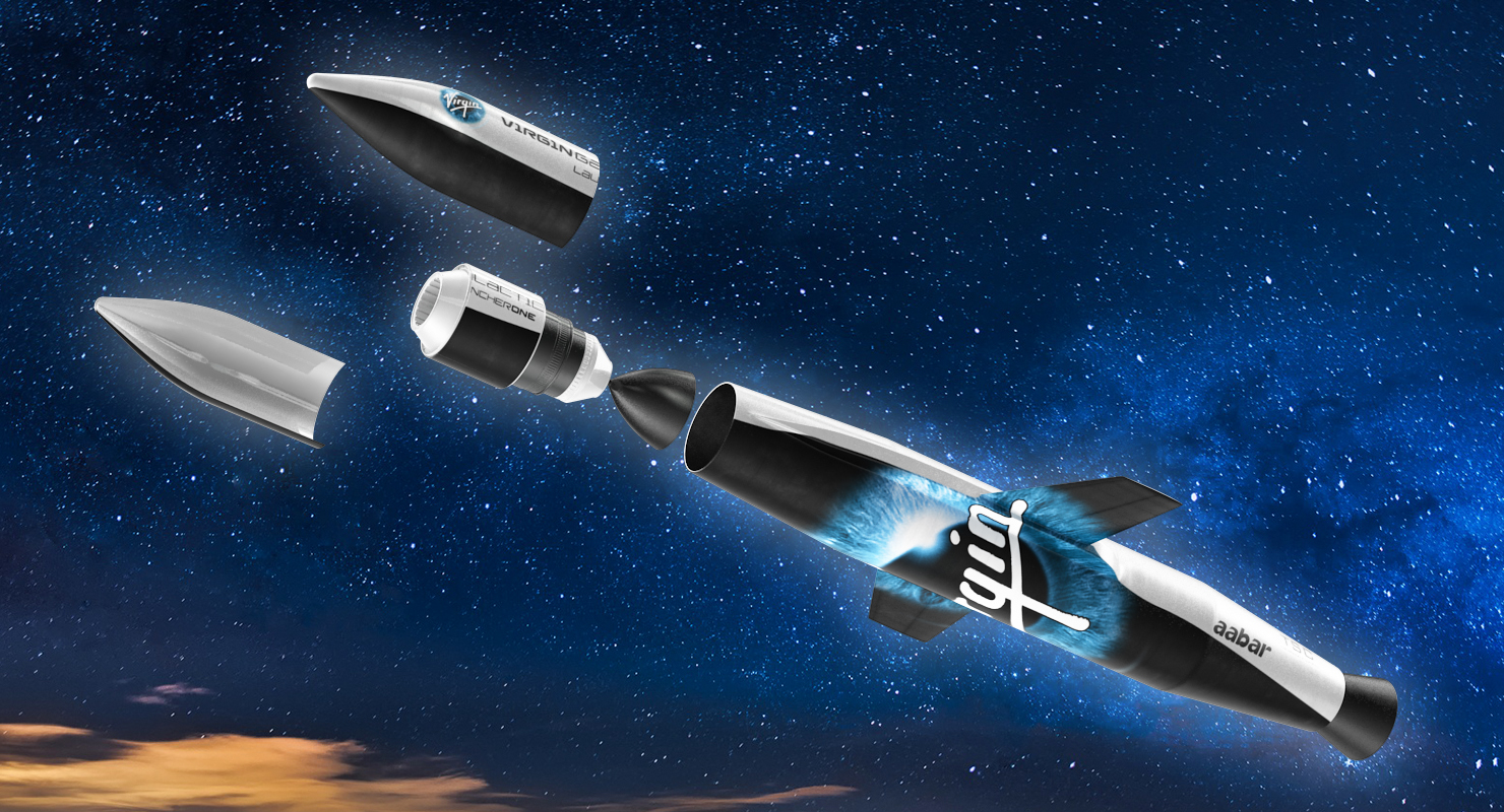 Virgin Galactic Rocket 3D