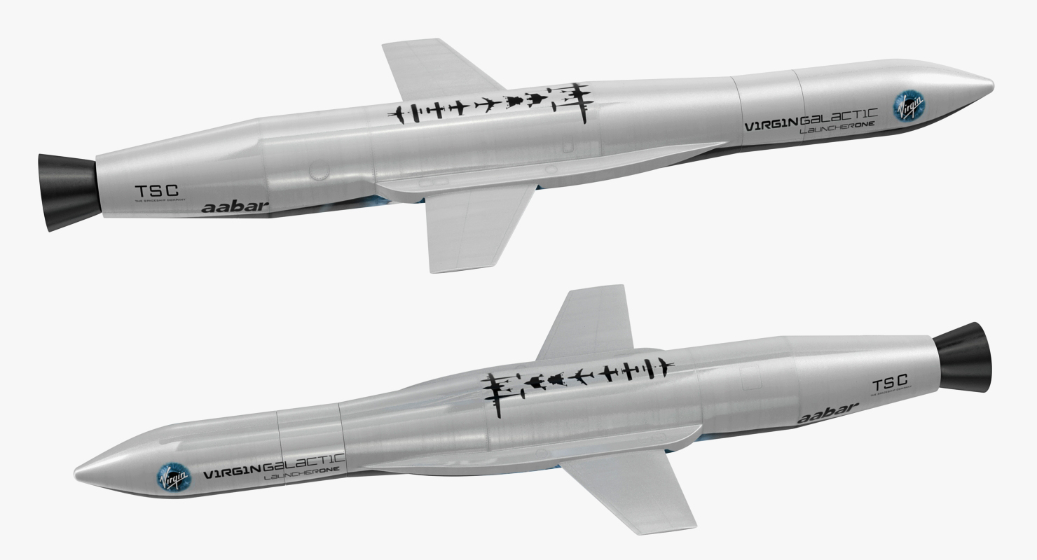 Virgin Galactic Rocket 3D